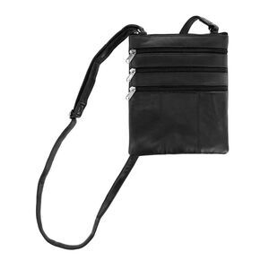 London Stitch Women's Leather Phone Pocket Crossbody Handbag